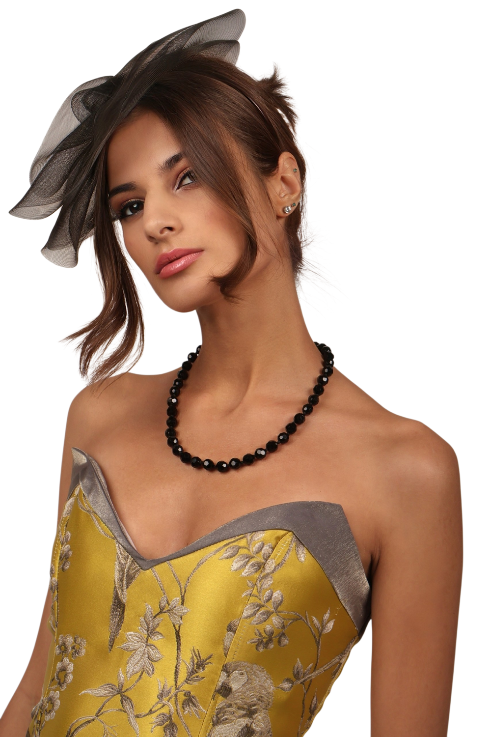 YELLOW AMAZON COCKTAIL DRESS