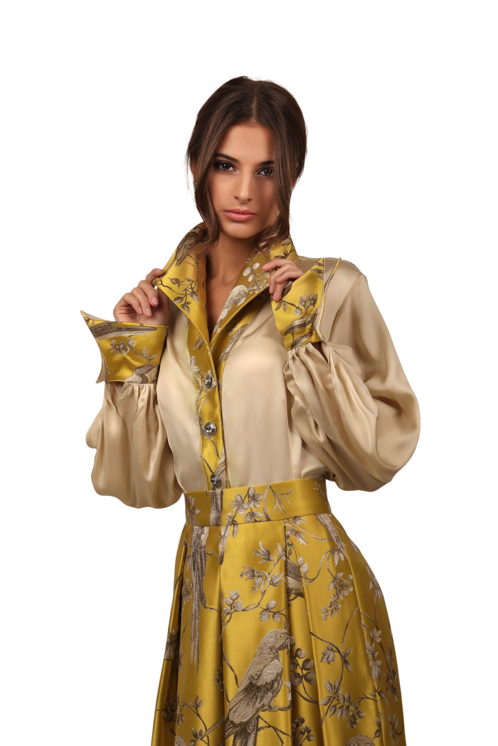 YELLOW AMAZON BLOUSE