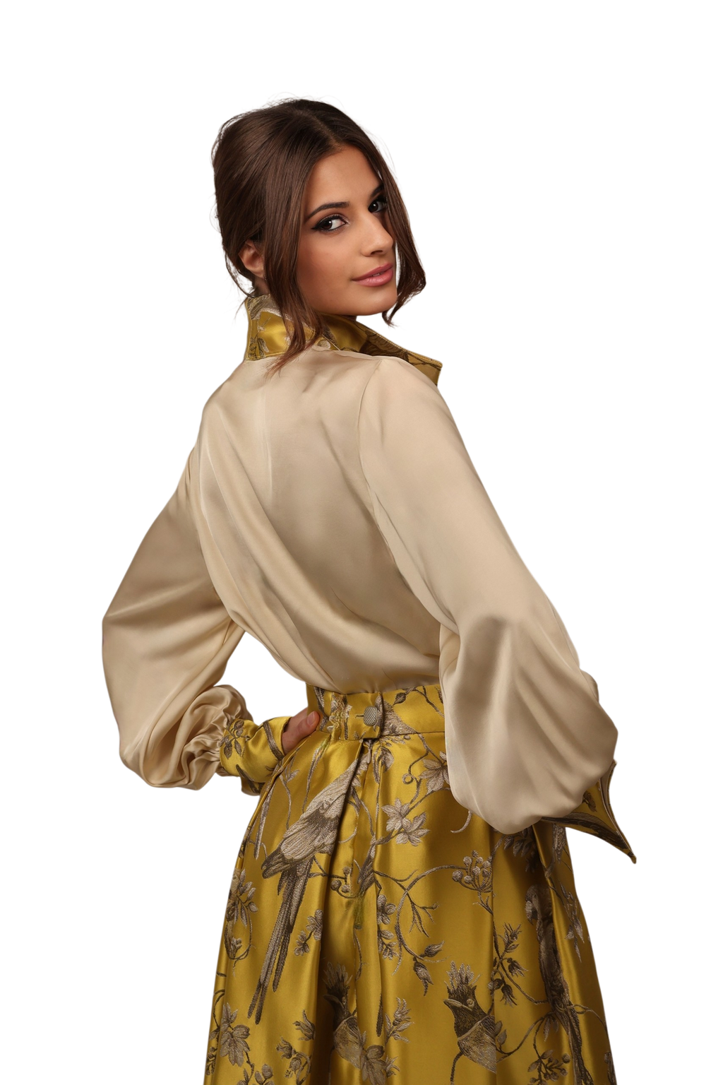 YELLOW AMAZON BLOUSE