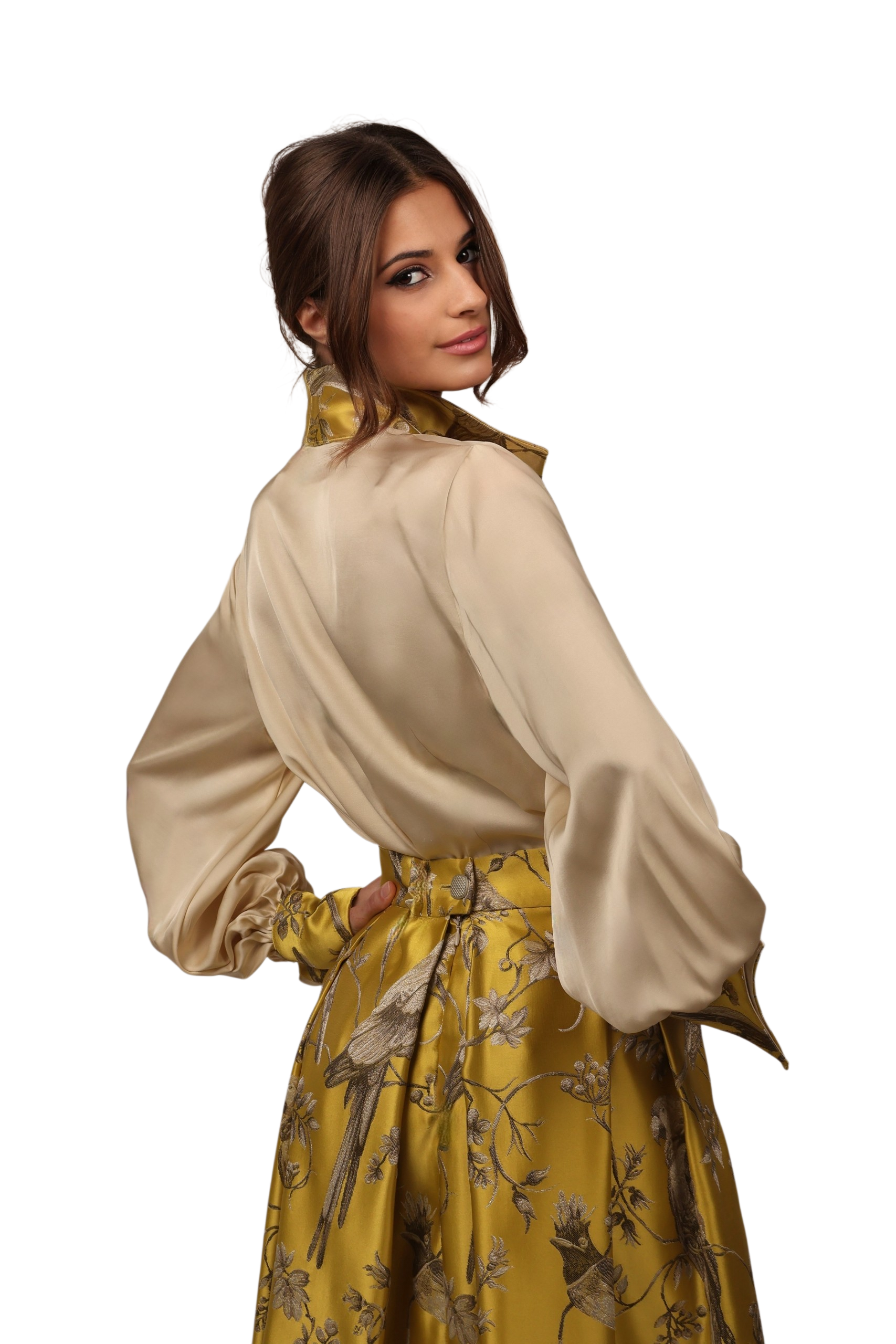 YELLOW AMAZON BLOUSE