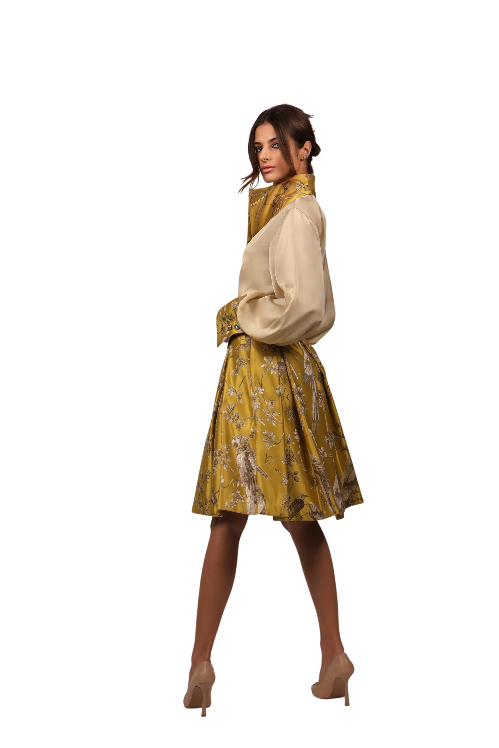 YELLOW AMAZON BLOUSE