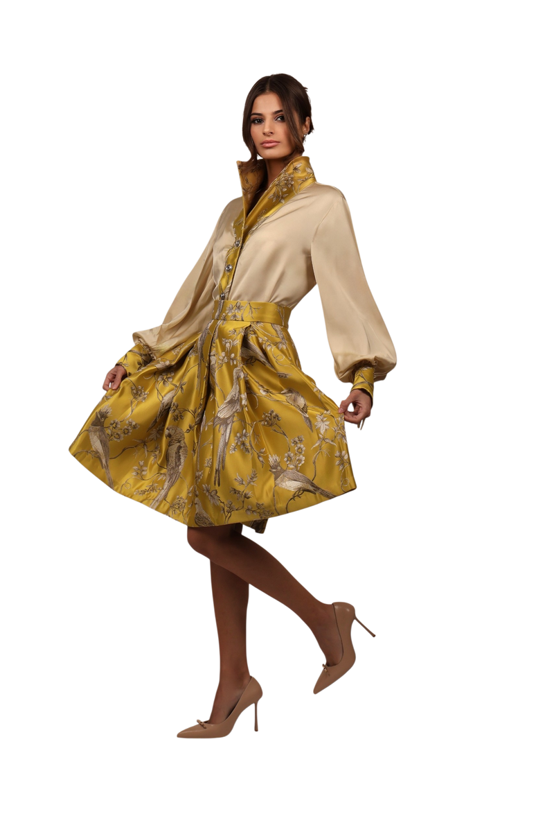 YELLOW AMAZON SKIRT