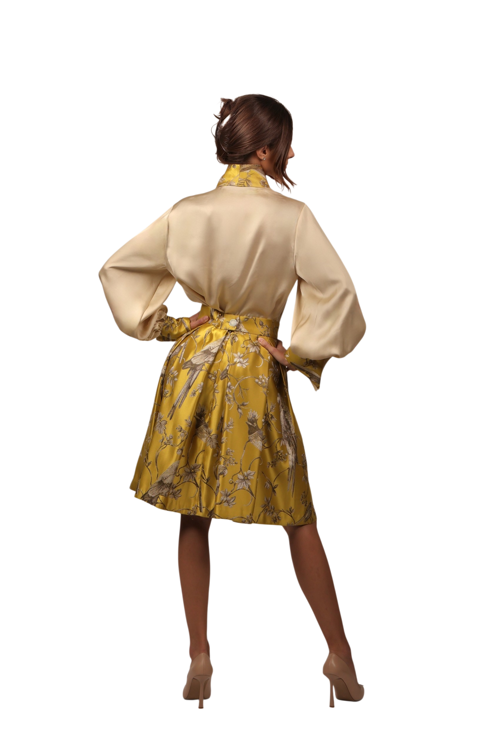 YELLOW AMAZON SKIRT