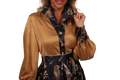 GOLDEN CAMEL AMAZON BLOUSE