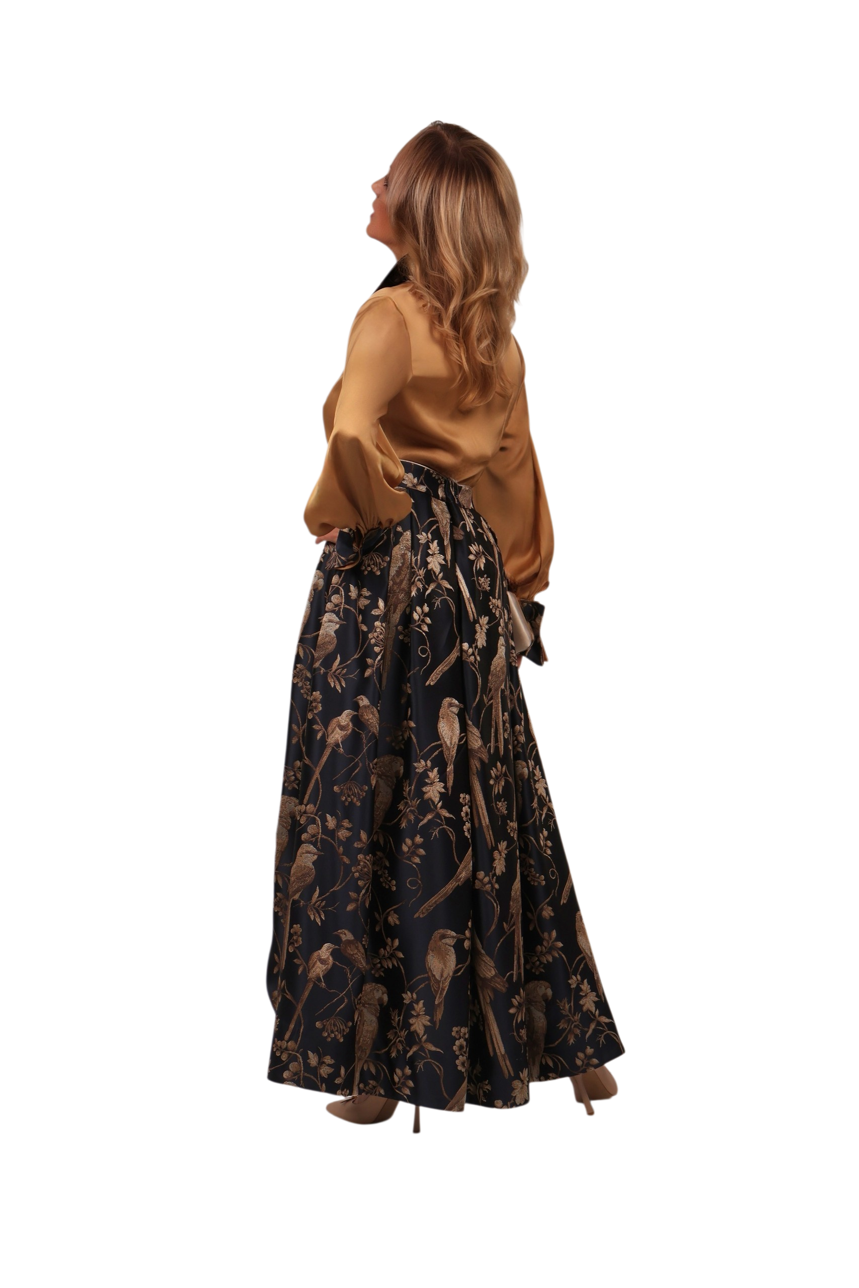 GOLDEN CAMEL AMAZON BLOUSE