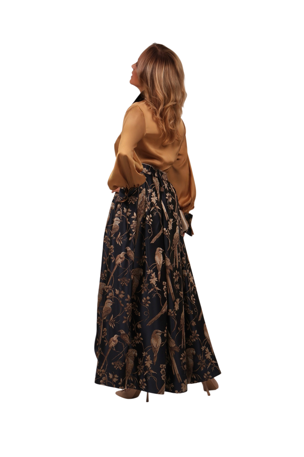 MIDNIGHT AMAZON  LONG SKIRT