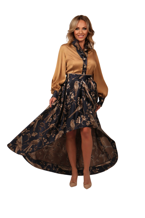 MIDNIGHT AMAZON  LONG SKIRT