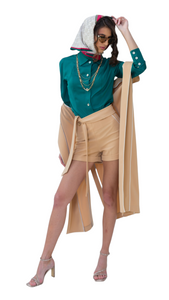 Cassandra Business Blouse Jade Green